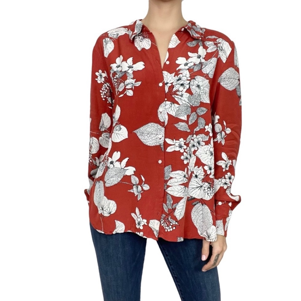 Murphy Shirt Size EU 38/Medium Floral Print Contemporary fair
